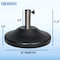 Us Weight Premium Fillable Umbrella Base for Patio Table, Black FUB50BE - alternate 6
